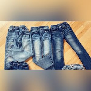 Bundle of boys jeans